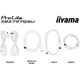 Монитор 27" IIYAMA ProLite XB2797QSU-W1 IPS 2560x1440 75 Гц 350 кд/м² колонки 2x2 Вт USB-C Matte White - изображение 10
