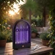 Антимоскитная электрическая лампа от комаров Electric Shock Mosquito Lamp Аккумуляторная подвесная ловушка для насекомых - изображение 3
