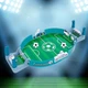 Футбол настольная игра для детей портативная Football Battle складной мини футбол с 2 мячами - изображение 9