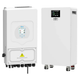Комплект автономного енергопостачання Deye SUN-6K-SG05LP1-EU 6 кВт + Biom Professional BALFP-512314-V2 16 кВт·год White - зображення 1