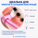Зубная японская шелковистая мягкая монопучковая щетка "MICLIN" S (4562189963836_розовая) - изображение 3