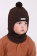 Зимняя шапка шлем Beezy для мальчика 1622-04-22 Пол р. 0 (44-46 см) - изображение 4
