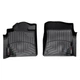 Килимки у салон Toyota Land Cruiser 200/Lexus LX570 2008-2012, з бортом, передні, чорні, Weathertech 441571 - зображення 1