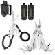 Набір Мультитул Leatherman Wave Plus 832524 + Ножиці Raptor 831742 + Комплект біт Bit Kit 2 половини - изображение 1
