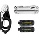Набір Мультитул Leatherman Wave Plus 832524 + Ножиці Raptor 831742 + Комплект біт Bit Kit 2 половини - изображение 2