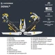 Набір Мультитул Leatherman Signal Coyote Standard + Тріскачка Leatherman 931030 + Комплект біт Bit Kit 2 половини - изображение 2