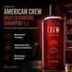 Шампунь для волос American Crew Cleanser Shampoo 1000 мл для ежедневного использования, деликатного очищения кожи головы - изображение 1