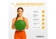 Балансувальна подушка масажна EasyFit Зелений - зображення 4