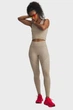 Лосіни жіночі Under Armour Ua Vanish Seamless Legging M Бежевий 6000646-299 - зображення 3