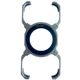 Чохол Metal Bamper with Ring для iPhone 16e із захистом на камеру silver - зображення 2