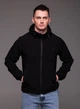 Мужская чёрная ветровка с карманом на рукаве R.A. "Easy" 2340-L - изображение 6