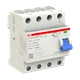 Автоматический выключатель дифференциального тока ABB F204 A-40/0.03 AP-R / 4P / Тип A / 30мА / 40A Б/В k1 - изображение 3