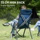 Раскладное кресло для кемпинга Timber Ridge X-Large / до 150 кг / Blue Б/В - изображение 4