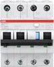 Автоматический выключатель ABB DS203NC INT DIF MAG / B16 / 6 kA / 3P+N / Type-A / 30 мА / Белый Б/В k1 - изображение 2