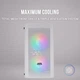 Игровой корпус для ПК MARSGAMING Mini Tower Micro ATX Mars Gaming MC300 RGB с панелью и витринным корпусом A9 Белый (101954009) - Уценка - изображение 4