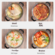 Супник KEGOO Hot Pot, сумісний з газовою плитою та індукційною плитою, товщиною 30 см, з нержавіючої сталі, для приготування супів, гасіння та каші KG115 - изображение 7
