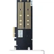 Плата розширення EB-LINK PCIe X4 на M2, двопортовий інтерфейс M.2 40 Гбіт/с, адаптер NVMe, два відсіки для SSD без розбирання материнської плати, плата Fibre Channel - изображение 2