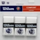 Накладки на рукоятку Wilson RG OVERGRIPS, що вбирають піт, з логотипом Відкритого чемпіонату Франції, забезпечують сухість рук. - зображення 6