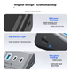 Док-станція розширення Yottamaster USB3.2 Hub, високошвидкісна 4-портова док-станція розширення Hub, сумісна з Black Myth: Комп'ютерний адаптер Wukong з подовжувачем живлення, 0,5 метра - зображення 7