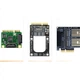 EB-LINK MiniPCIe to SATA 3.0 Expansion Card, 2 Ports, 6Gbps Mini PCI-E Internal SSD Adapter Card, Can Can Use As System Disk - изображение 3