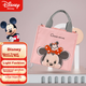 Минималистичная сумка Disney для беременных и малышей, модная сумка-тоут на все сезоны, легкая и универсальная для прогулок с детьми, вместительная, ярко-розовая 20146023, подарок на день рождения малышу. - изображение 4