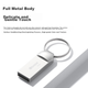 Флеш-накопитель BIAZE 32 ГБ USB 2.0, металлический корпус, подходит для использования в офисе и на работе, портативный, водонепроницаемый, большой емкости, удобен для автомобиля, UP014-Silver - изображение 8