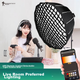 Hakutatz LG-180PRO з дистанційним керуванням, заповнююче світло для прямої трансляції, освітлення для фотографії, м'яке світло для студії, сонячна лампа, постійне світло, дитяча фотографія, відеопортрет, одяг для прямих трансляцій, глибокий рот - изображение 4