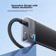 Багатопортовий розширювальний док-станція UGREEN USB Hub 3.0, 4-портовий розгалужувач-хаб, подовжувач-кабель-адаптер для ноутбука з кількома портами - изображение 8