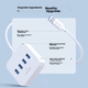 USB-хаб UGREEN 3.0, багатопортовий спліттер, високошвидкісна 4-портова док-станція розширення, концентратор-хаб, подовжувач-адаптер для ноутбука та настільного комп'ютера - зображення 8