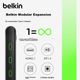 Док-станція BELKIN Thunderbolt 4, п'ятивхідний високопродуктивний модуль розширення, розширення комп'ютера Thunderbolt 4, комерційна продуктивність 40 Гбіт/с, зарядний пристрій потужністю 140 Вт, док-станція розширення INC013 - зображення 7
