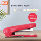 Степлер MAX HD-50R роторный, до 30 листов, скобы №3/№35, с антистеплером, розовый - изображение 4