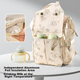 Сумка Taoqibaby Mommy Bag, дитячі речі для активного відпочинку, рюкзак для вагітних, багатофункціональна сумка великої місткості для мами - изображение 7