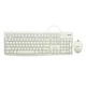 Комплект Logitech MK120 клавіатура+миша дротові офісні, білі - зображення 9