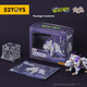 52TOYS Білий тигр-трансформер, іграшка-трансформер, модна фігурка механіка національного виробництва, для хлопчиків старше 14 років, подарунок для хлопця - зображення 7