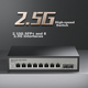 Коммутатор Netcore GS10 10 портов 2.5G, 8+2 SFP+ 10G - изображение 2
