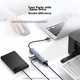Адаптер UGREEN USB 3.0 — Gigabit Ethernet, разветвитель USB-C, сетевой преобразователь RJ45, совместимый с ноутбуками и настольными компьютерами Apple 16. - изображение 5