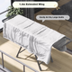 Сушилка для одежды Huakaizhixing, напольная складная вешалка, для сушки белья в помещении, балконная вешалка для одеял YJ84, двухъярусная, 1,4 м - изображение 5