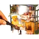 Rolife DIY ляльковий будиночок ведмідь ресторан будівельні блоки іграшка складання модель будинку дитячий подарунок на день народження для дівчаток - изображение 1