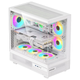 Корпус FPMAX Time Crystal Z8 Seaside View, материнская плата ATX, игровой ПК, настольный компьютер, поддержка быстросъемного крепления на 270°, система водяного охлаждения Seaside View 360, белый. - изображение 6