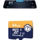 Карта памяти JD J2-JKcard microSDXC 64GB Class 10 UHS-I U3 A1 - изображение 2