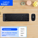 Комплект Logitech MK220 Wireless клавиатура+мышь - зображення 2