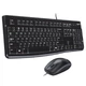 Комплект Logitech MK120 клавіатура+миша дротовий, USB, чорний - зображення 8