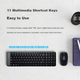 Комплект Logitech MK220 Wireless клавиатура+мышь - зображення 8