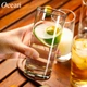 Імпортні скляні чашки з океану, чашки для води, чашки для чаю, чашки для сніданку, чашки для напоїв у домі, 320 мл, набір з 6 штук - изображение 11