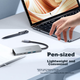 Док-станция расширения Lenovo Ecosystem Brand Yinengzhe Type-C, кабель USB-C — HDMI, разветвитель для док-станции, трансляция экрана 4K 60 Гц, быстрая зарядка PD для ноутбука. - изображение 9
