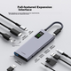 Хаб Hagibis з дисплеєм, USB-C, Ethernet, HDMI, для Apple/Mac, Thunderbolt 4 - зображення 5