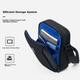 Сумка OWAS Infinite Ring через плечо для iPad 10", черная - изображение 5