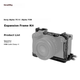 Комплект клетки SmallRig 4422 для камер Sony A7C II/A7CR, полноразмерная клетка с удлинительной рамой для беззеркальной фотографии, аксессуары для фотосъемки. - изображение 4