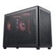 Корпус SAMA Quzao 3 Type-C, черный, для настольных ПК, формата Matx, компактный, с четырехсторонней сеткой, 5 посадочных мест для вентиляторов, охлаждение ≤160 мм, видеокарта 350 мм, блок питания ATX. - изображение 4