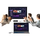 Беспроводное устройство зеркального отображения экрана Shengwei HDMI корпоративного класса, для конференц-связи в высоком разрешении, передатчик с ноутбука на проектор, дальность действия 50 метров, DHD0007G - изображение 1
